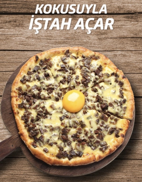 Kavurmali Pizza